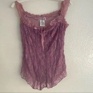Lace CamiTop Pink